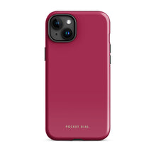 Cherry Baby tough iPhone case with gloss finish, front view – Pocket Dial