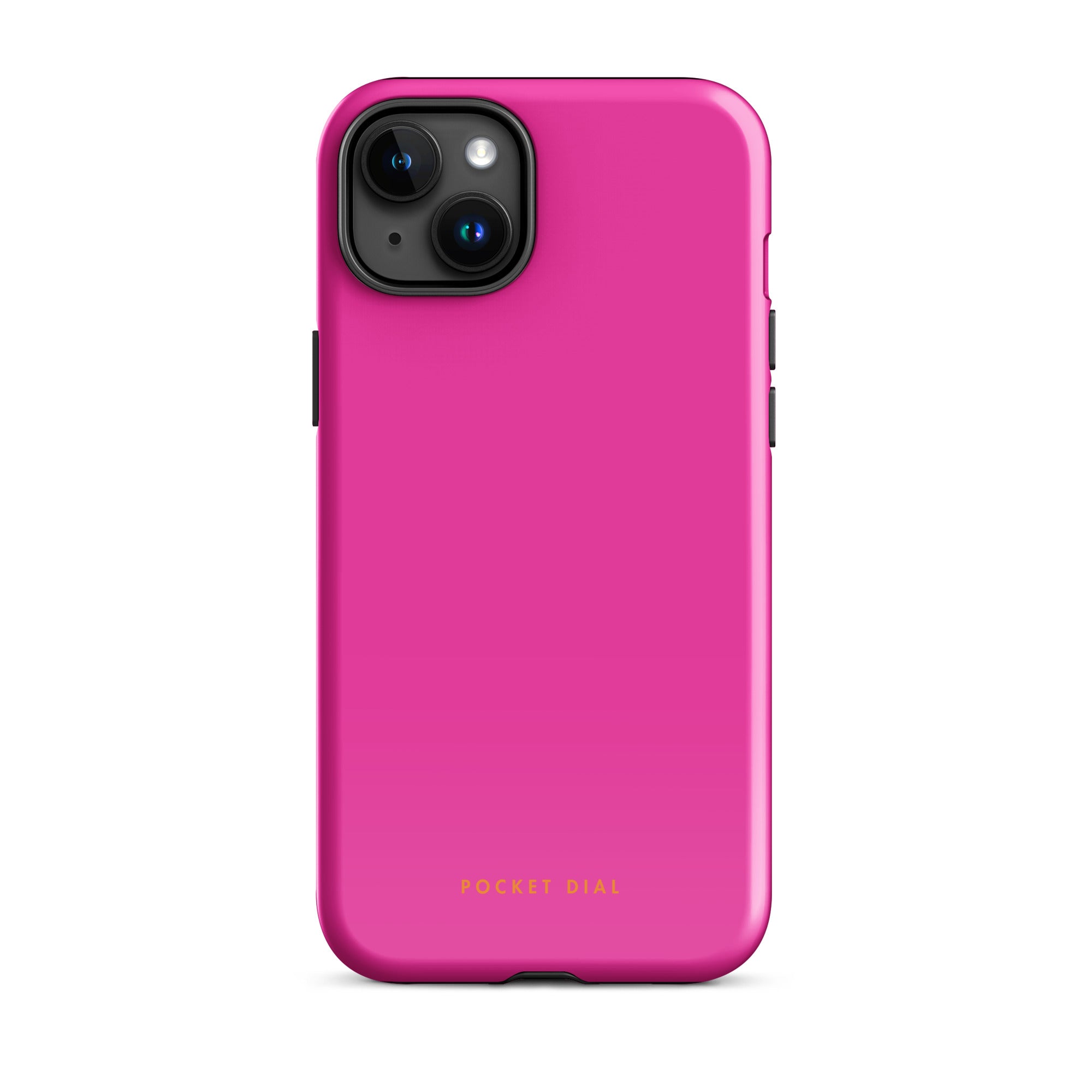 Hot Horizon tough iPhone case with gloss finish, front view – Pocket Dial