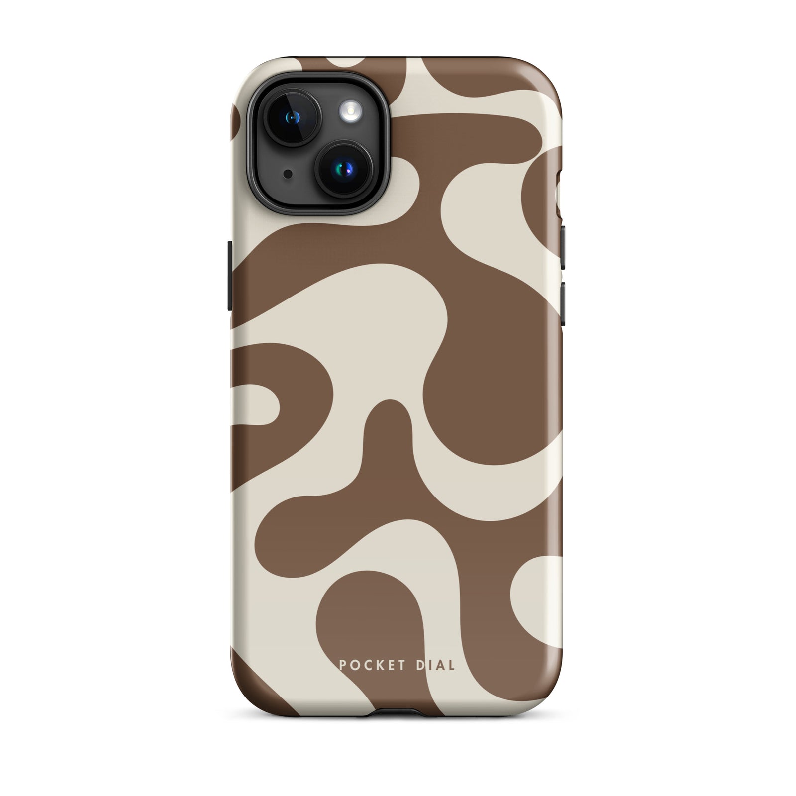 Espresso Swirl ☕️🤎 – Tough Case for iPhone