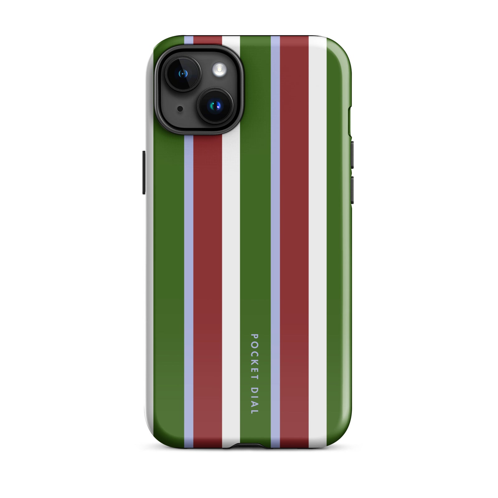 Clubhouse Stripe 🌿🏛️ – Tough Case for iPhone