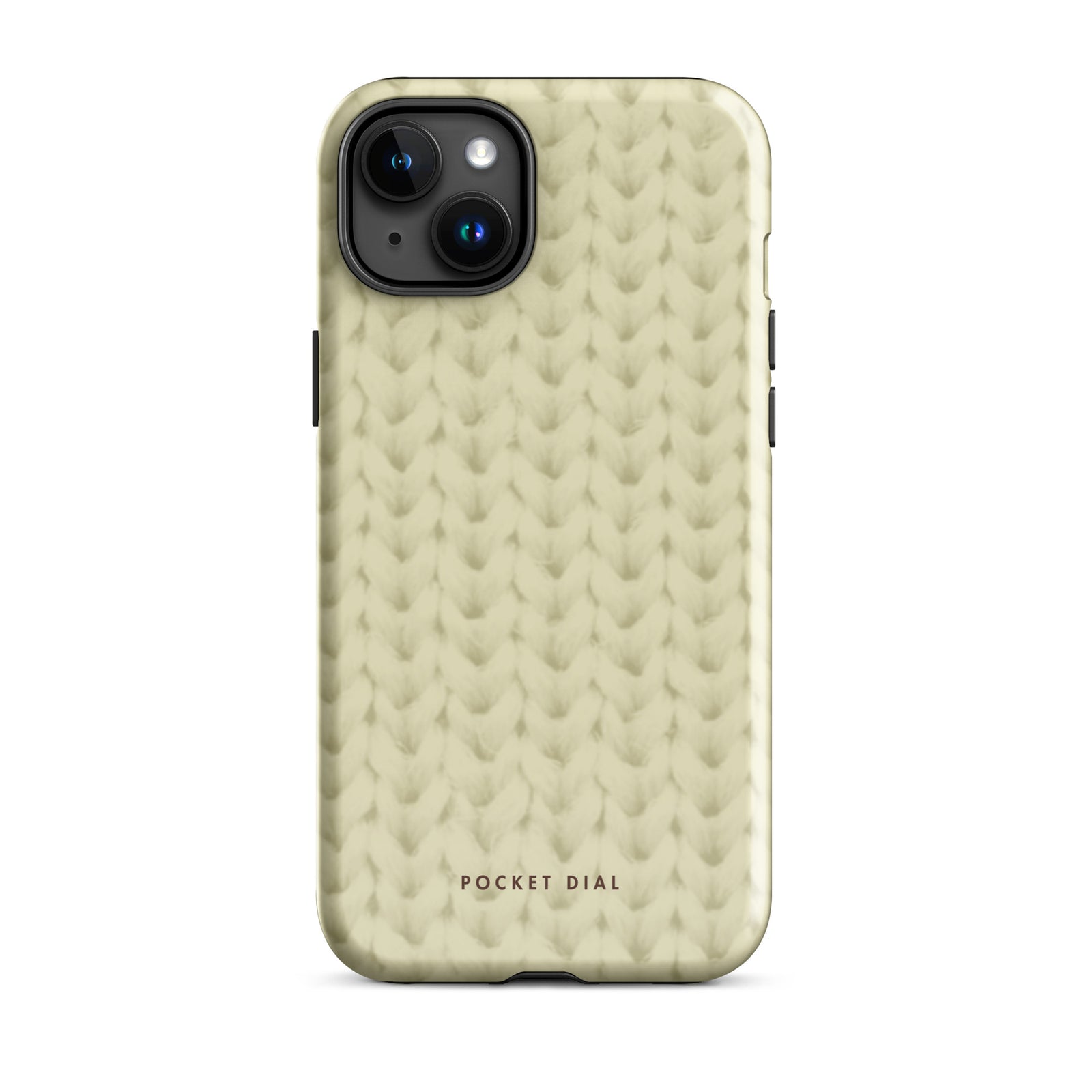 Soft Knit 🤍✨ – Tough Case for iPhone
