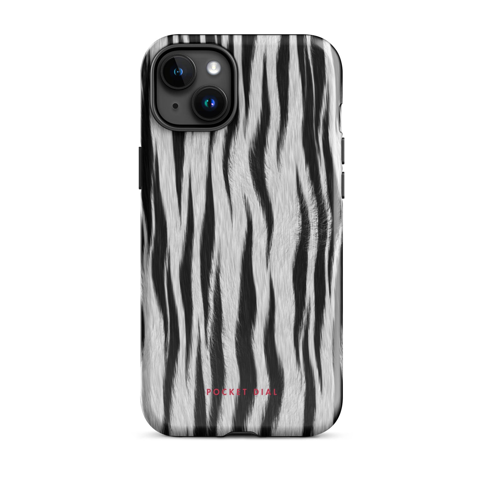 Zebra Muse 🦓🤍 – Tough Case for iPhone
