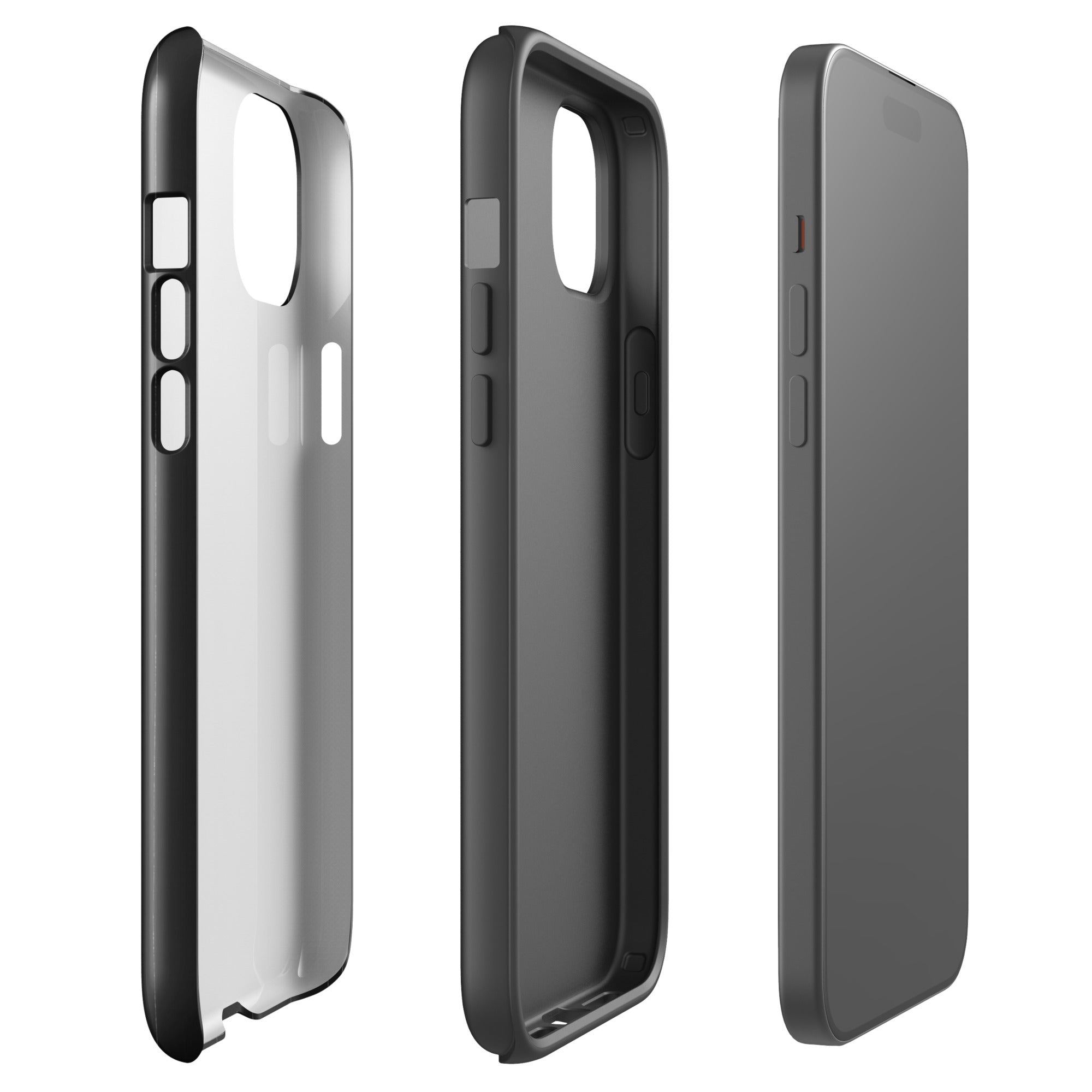 After Hours tough iPhone case with gloss finish, side view – Pocket Dial