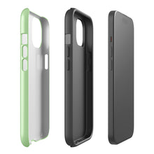 Matcha Baby tough iPhone case with gloss finish, side view – Pocket Dial