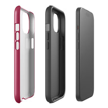 Cherry Baby tough iPhone case with gloss finish, side view – Pocket Dial