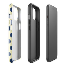 Seaside Spot tough iPhone case with gloss finish, side view – Pocket Dial